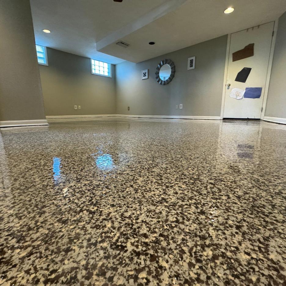 Basement Concrete Coating 1